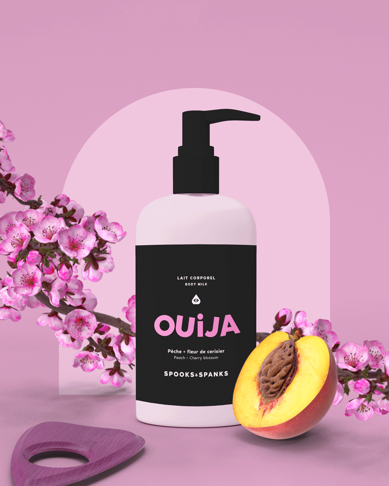 Ouija Body Milk - Peach + Cherry Blossom