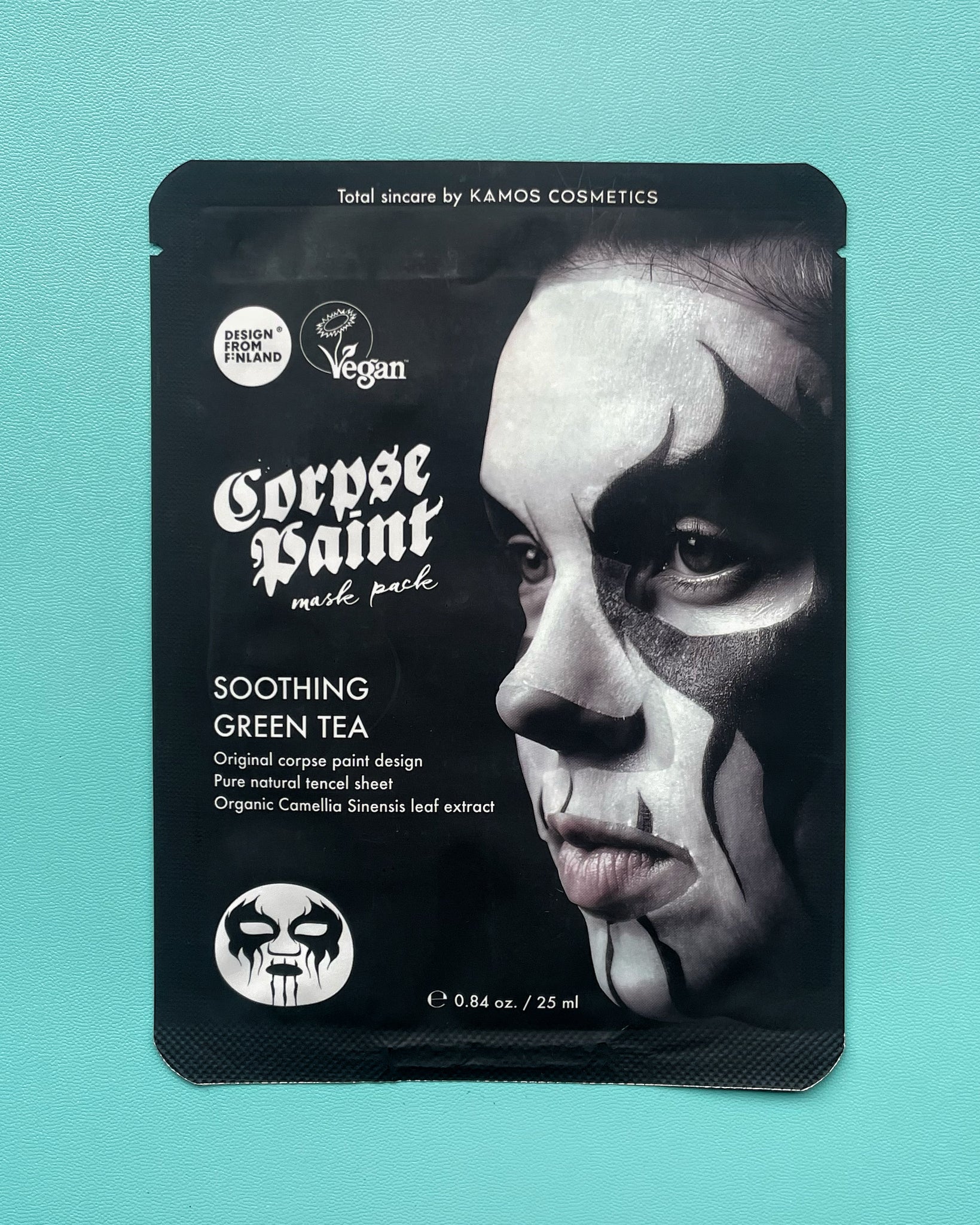 Corpse Paint green tea soothing face mask