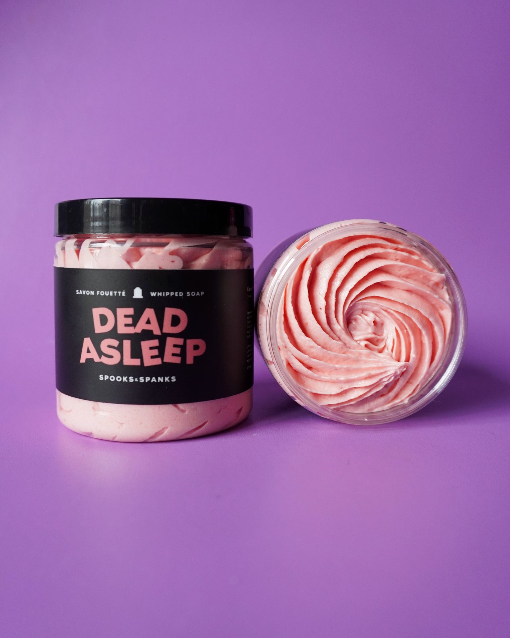 Dead Asleep Whipped Soap - Spruce + Empress peach