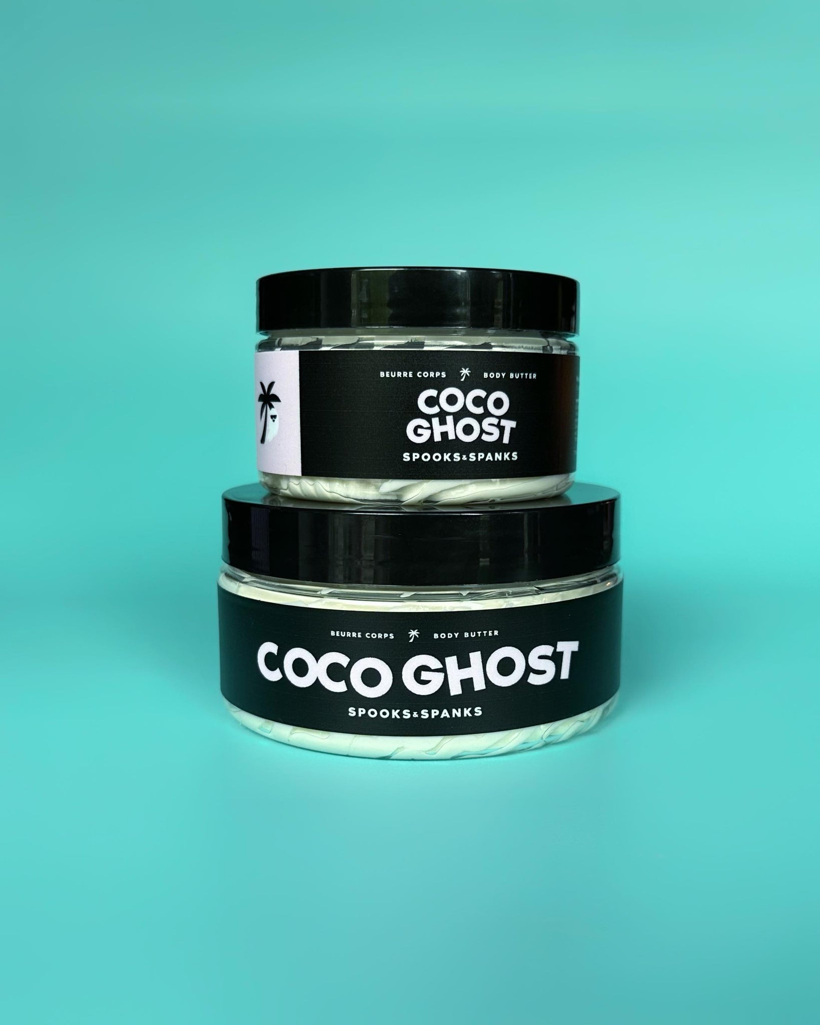 Beurre corporel Coco Ghost noix de coco + pêche + vanille