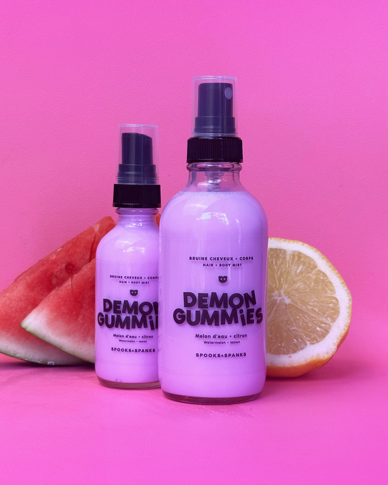 Demon Gummies watermelon + lemon Body and Hair Mist