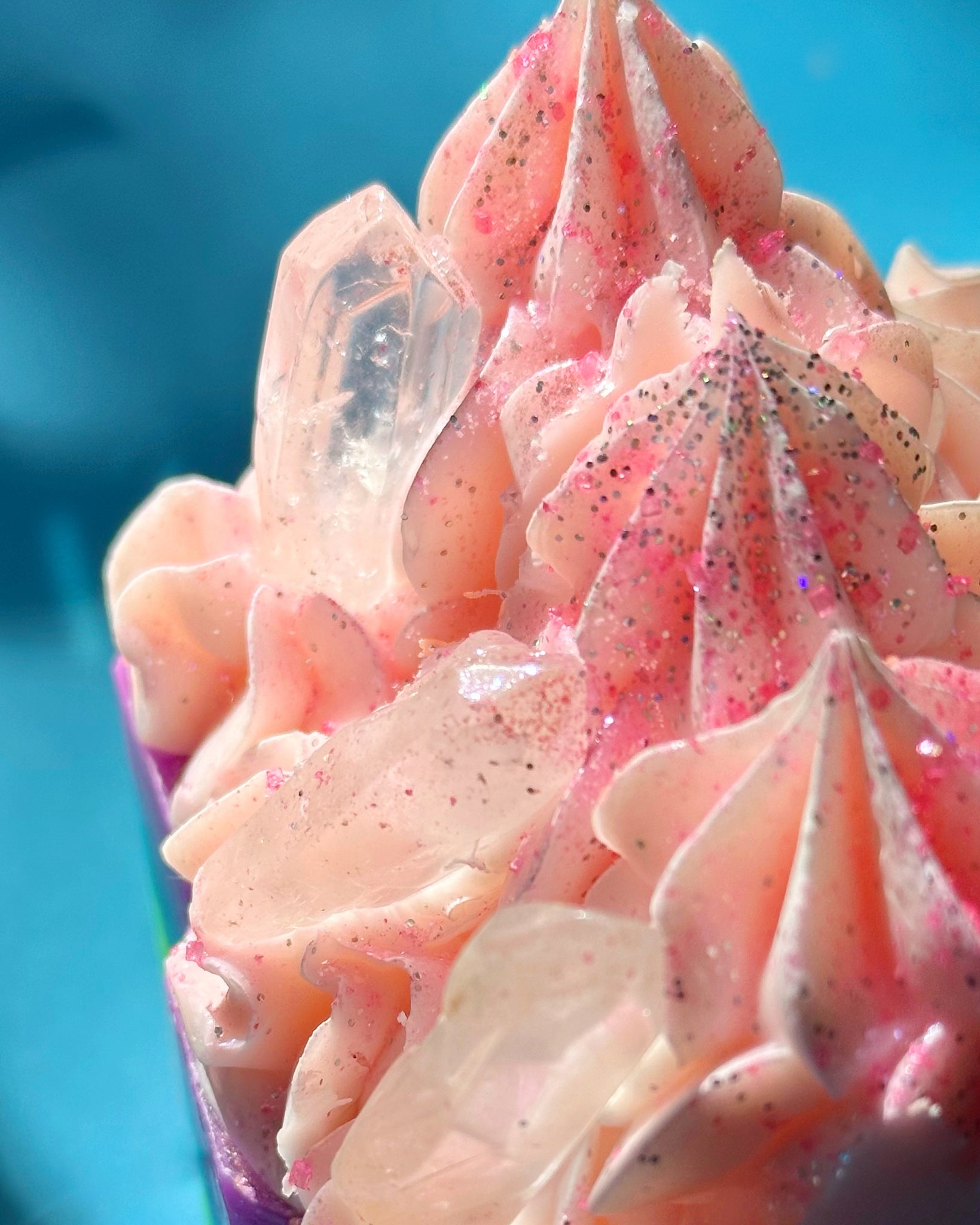 Prisma Clear Quartz Gem Soap Bar