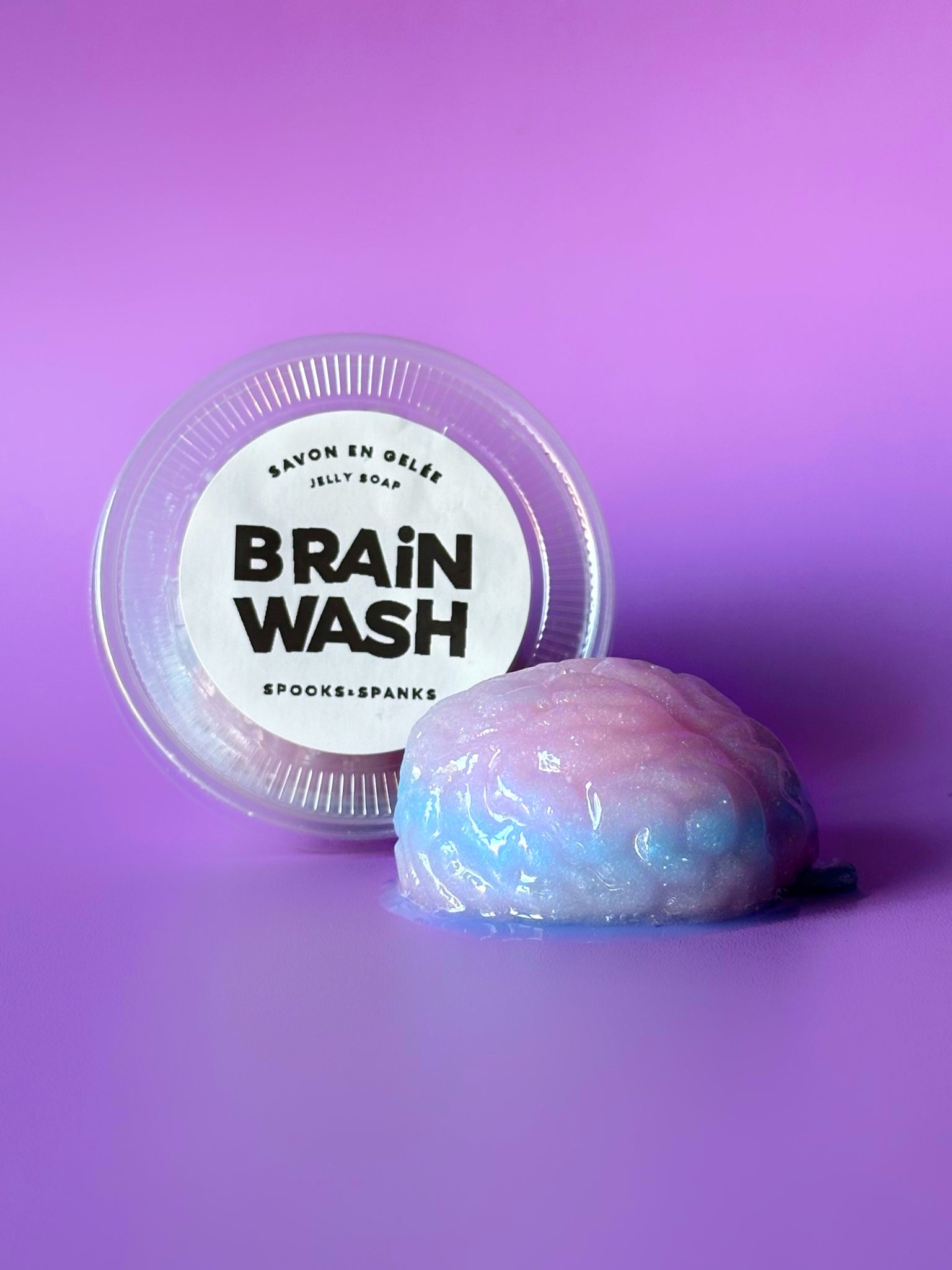 Brain Wash Jelly Soap - Cherry + Lime + Blue Raspberry