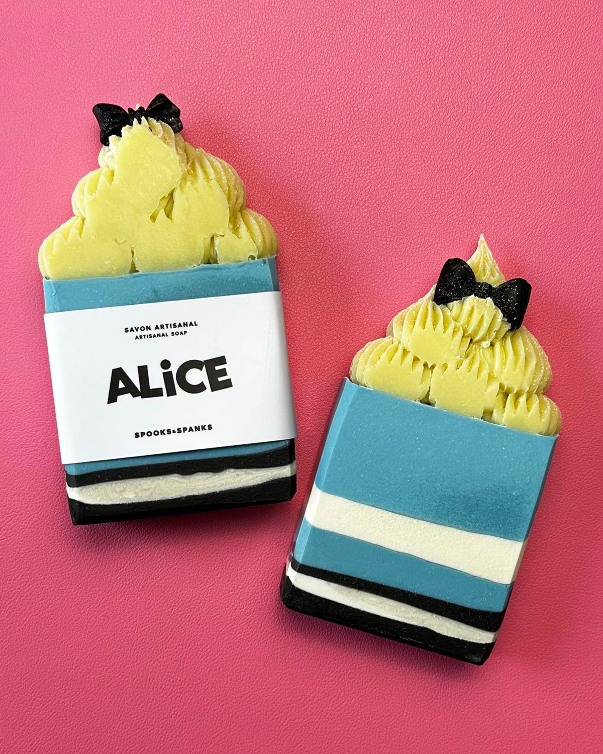 Alice frosted soap bar