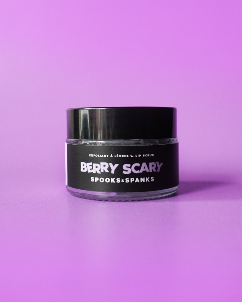 Berry Scary Açai + Blueberry Lip Scrub