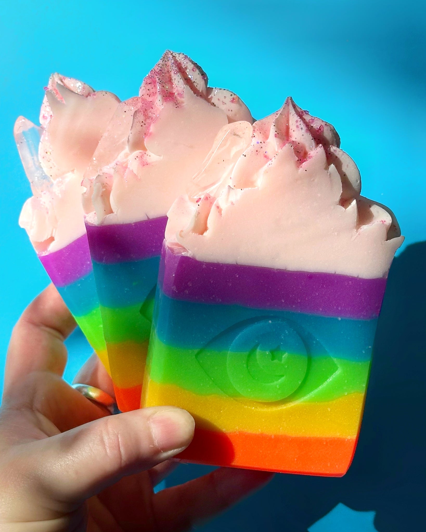 Prisma Clear Quartz Gem Soap Bar