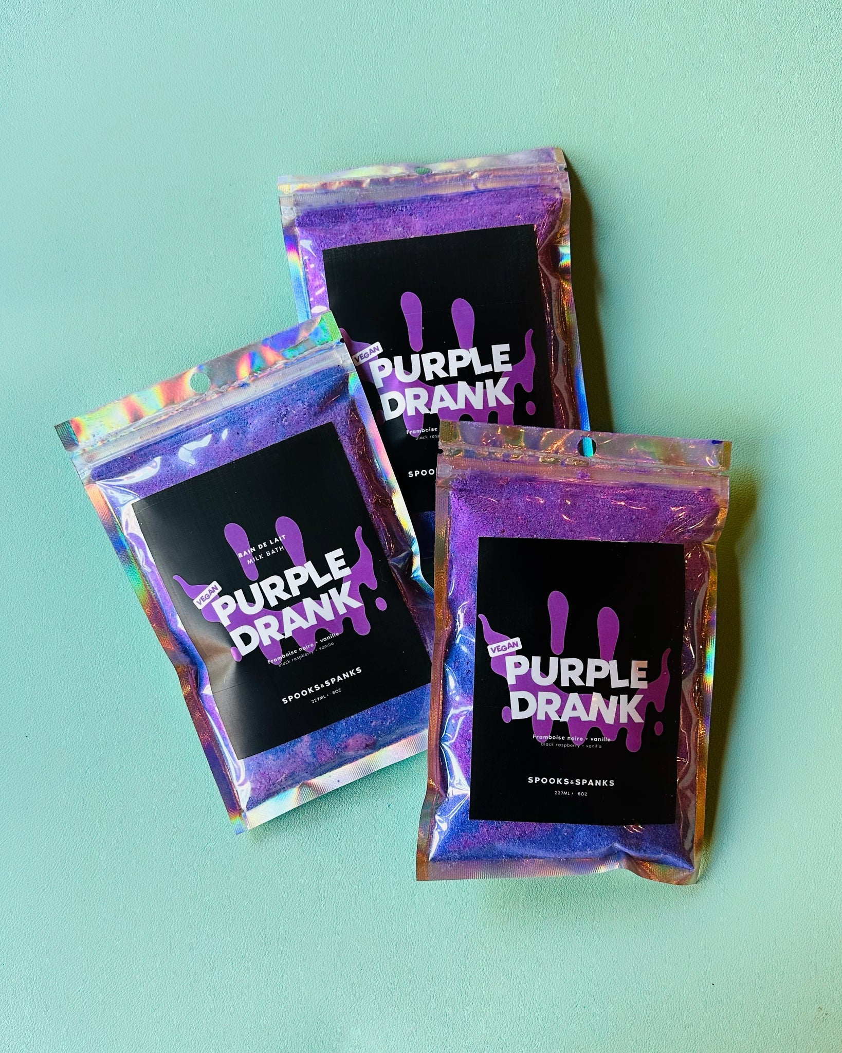 Purple Drank Milk Bath - Black raspberry + vanilla