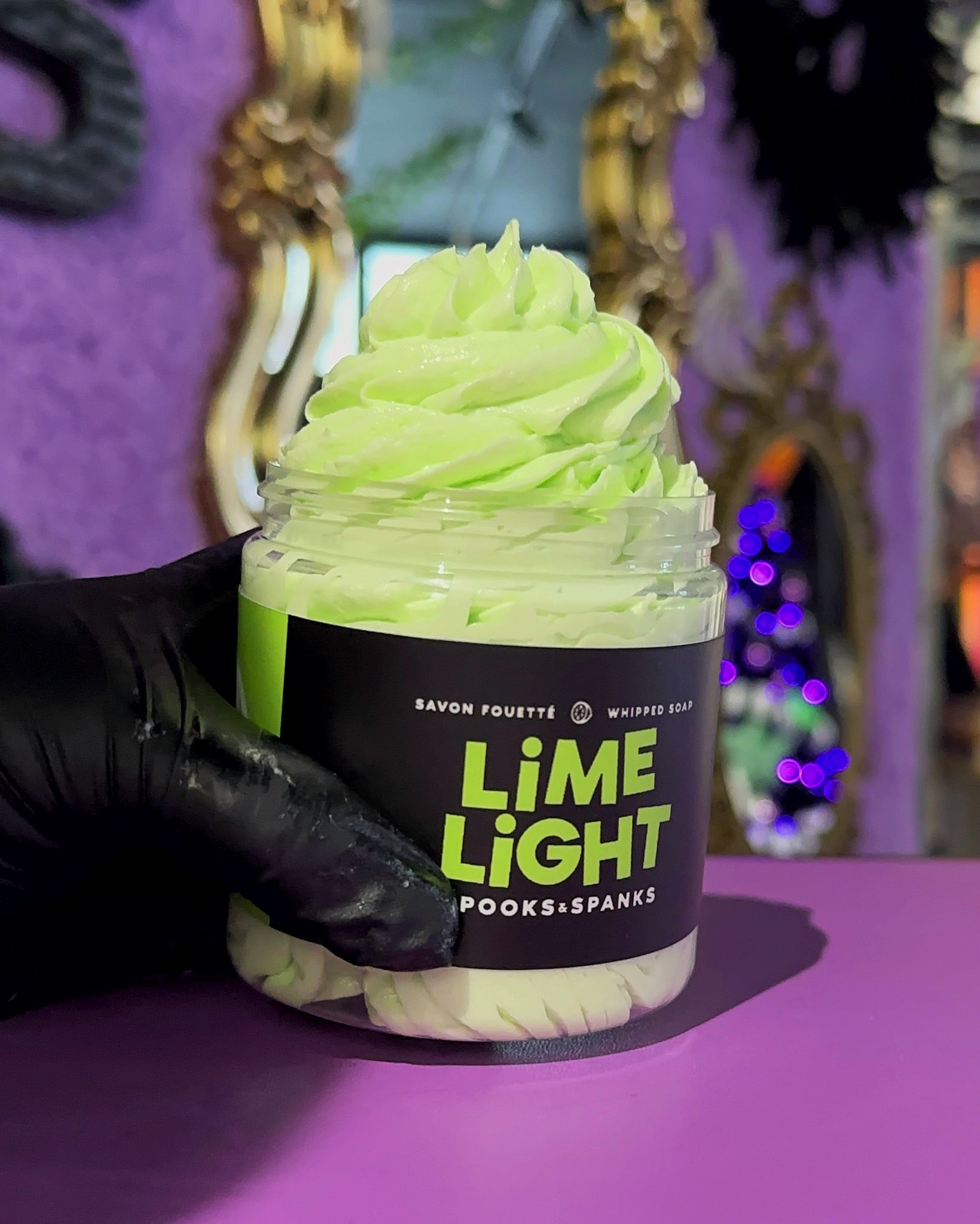 Limelight lime + coconut Whipped Soap