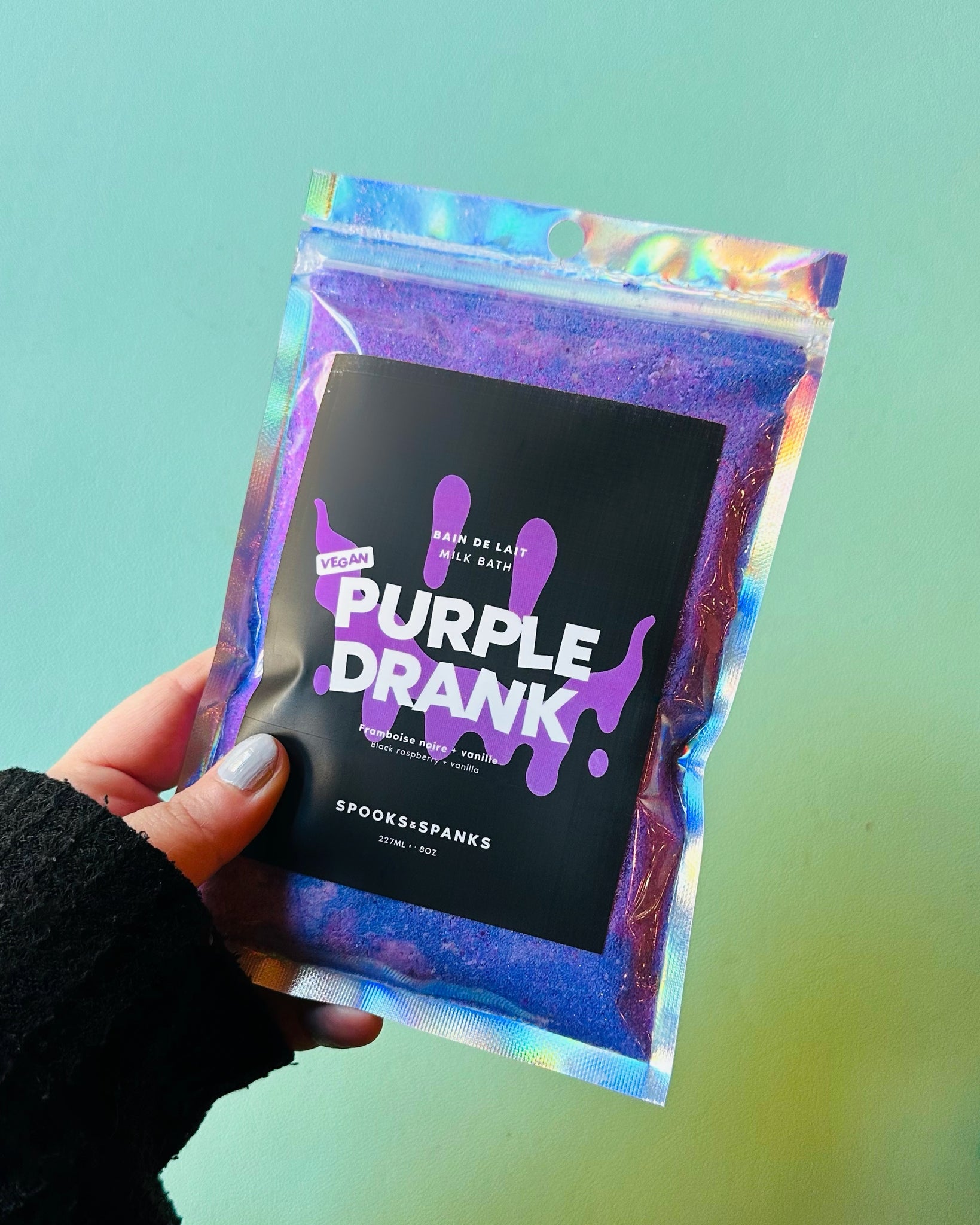 Purple Drank Milk Bath - Black raspberry + vanilla
