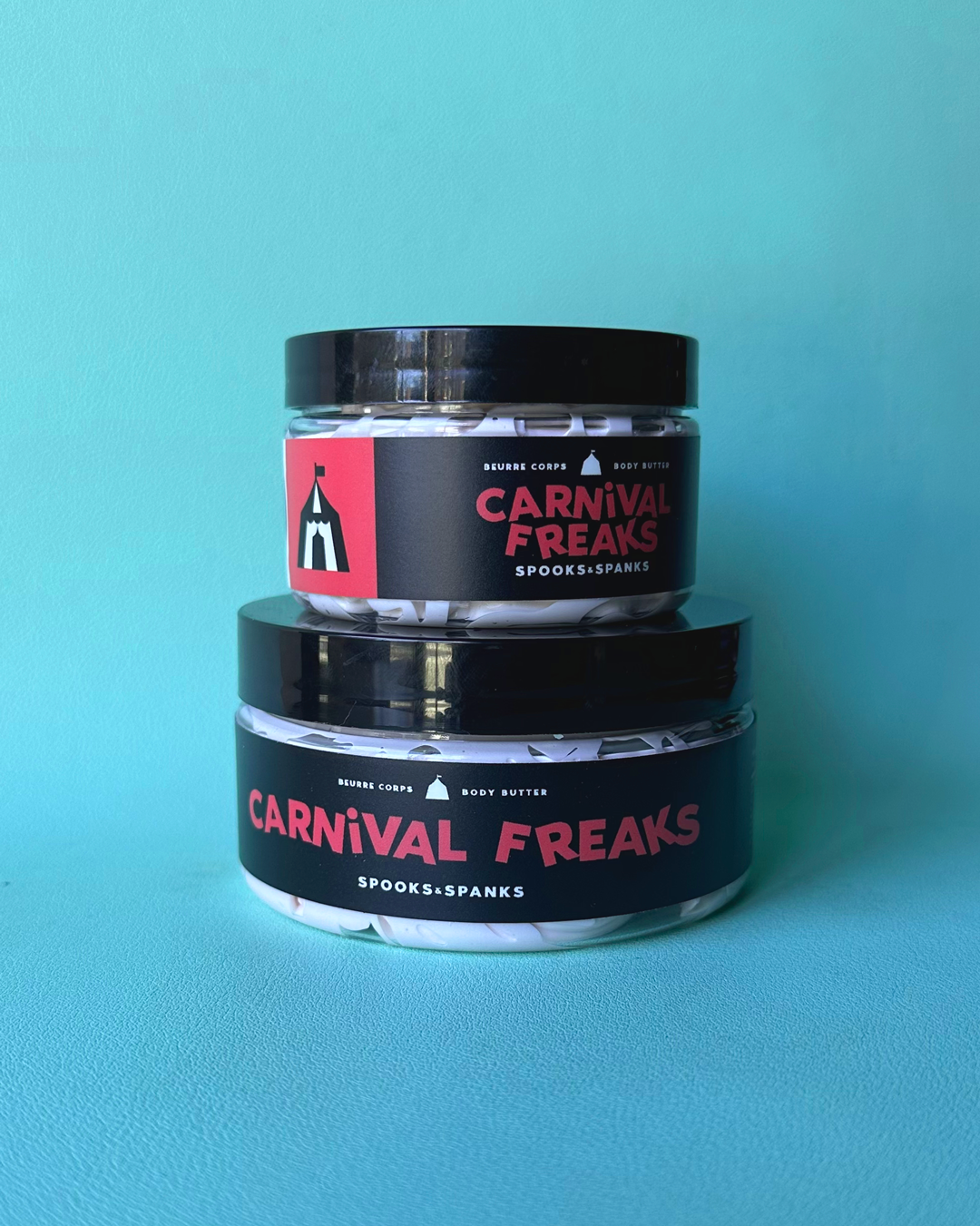 Beurre corporel Carnival Freaks - Popcorn + Caramel salé