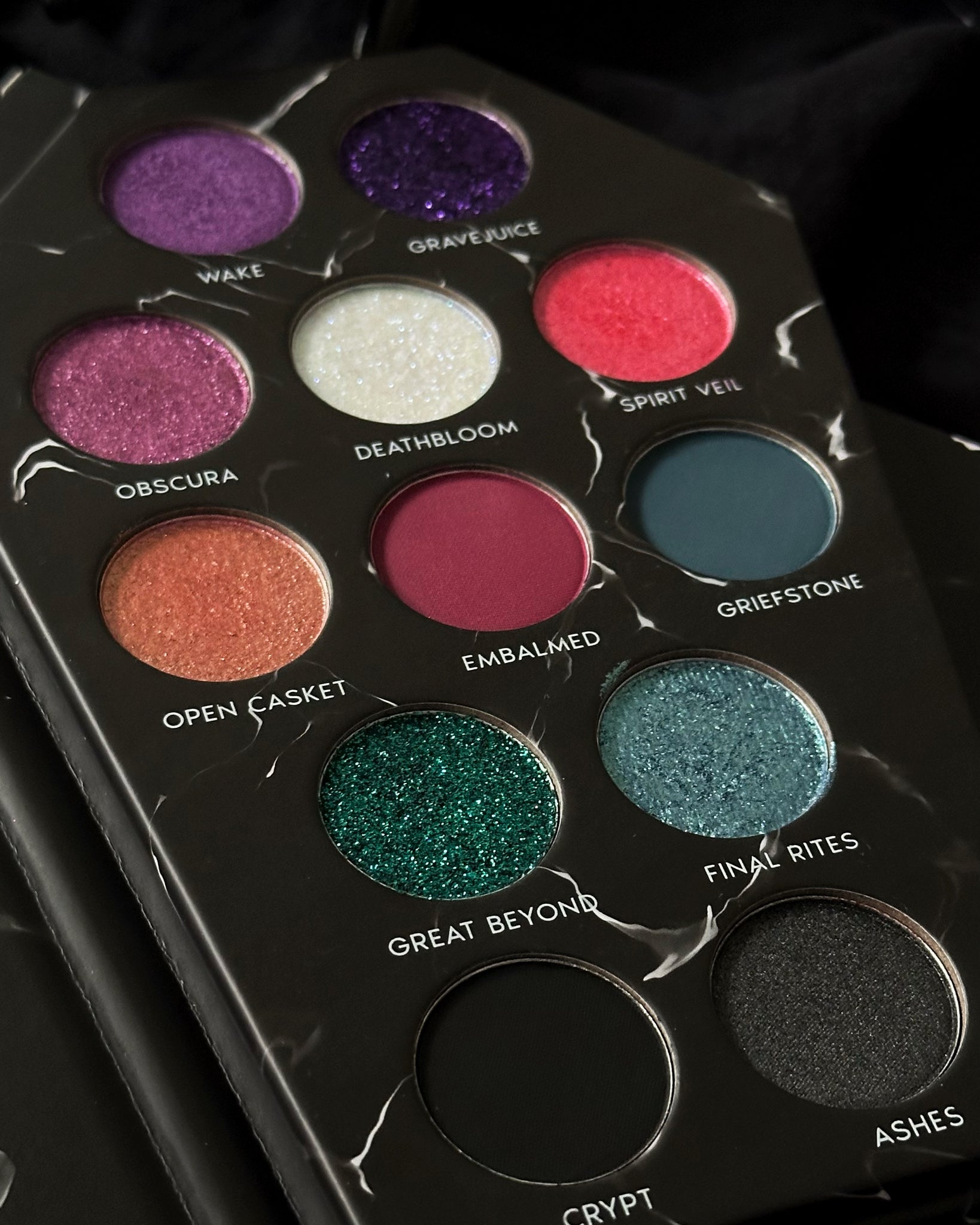 Slay to Rest Colour Palette