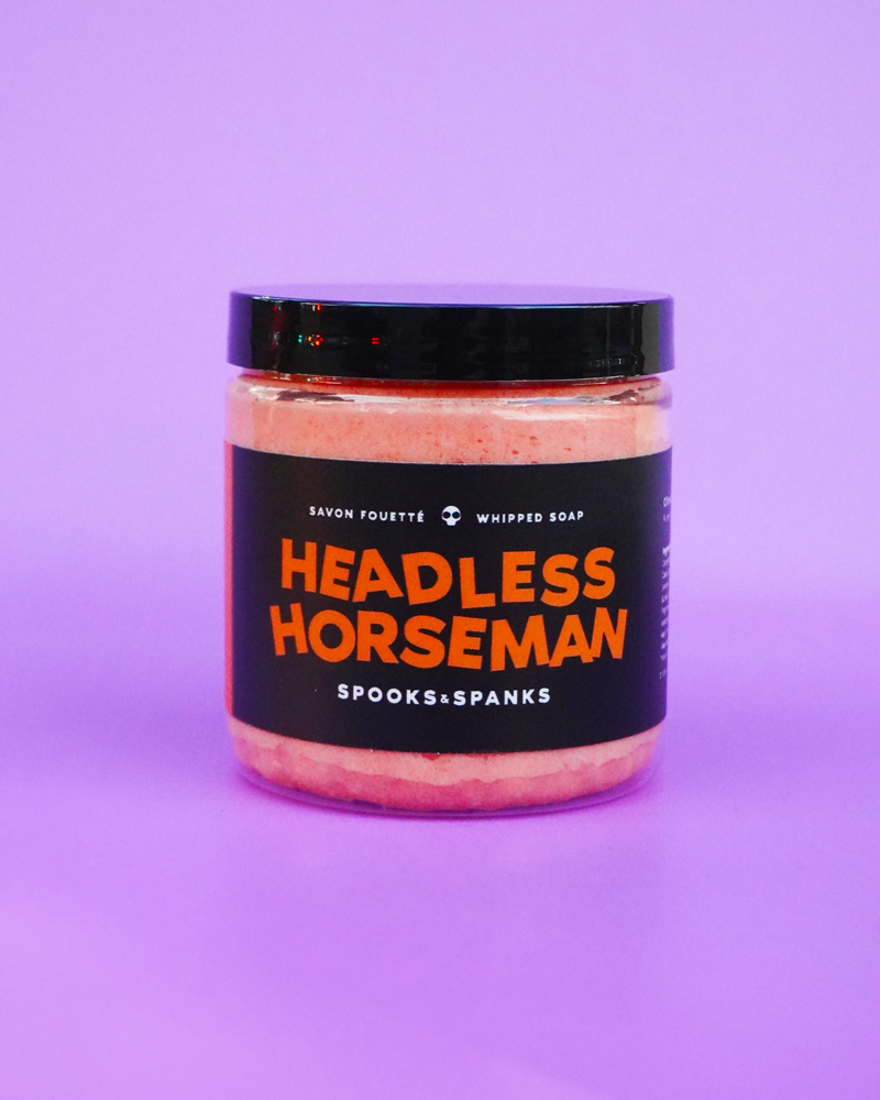 Headless Horseman Whipped Soap - Pumpkin + Cinnamon + Nutmeg + Vanilla