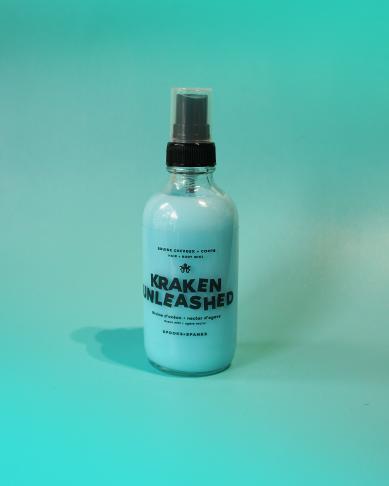 Kraken Unleashed sea mist + agave nectar Body and Hair Mist