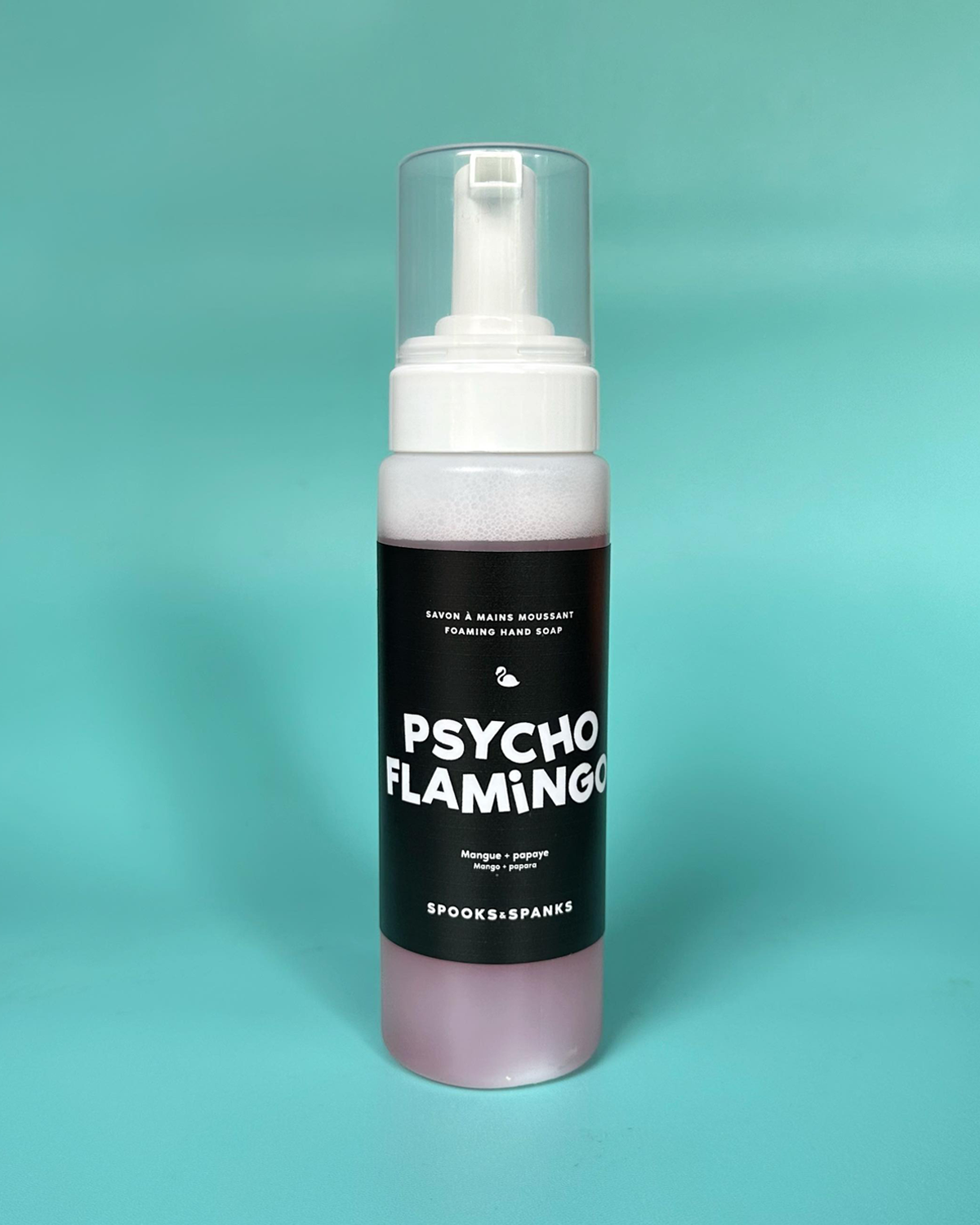 Psycho Flamingo mangue papaye Savon moussant pour les mains