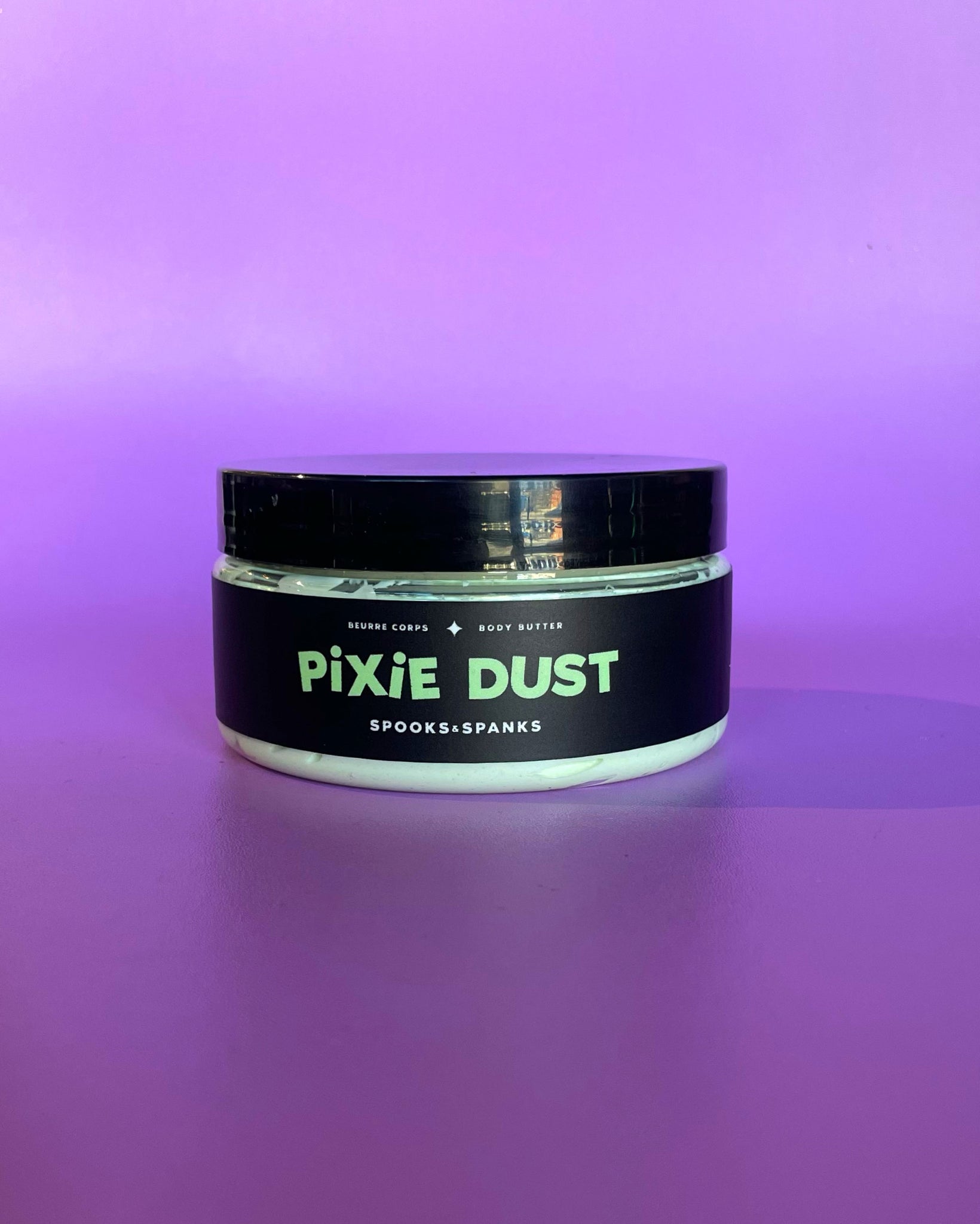Pixie Dust pistachio + caramel + vanilla bean body butter