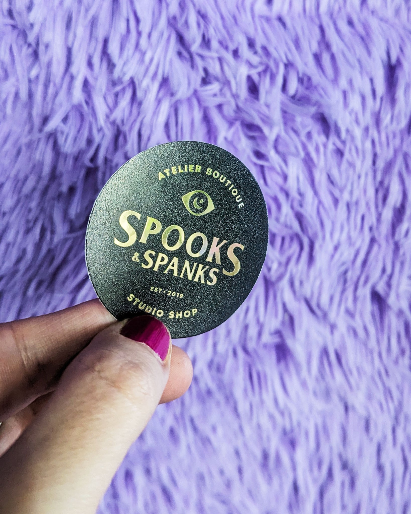 Spooks & Spanks Sticker