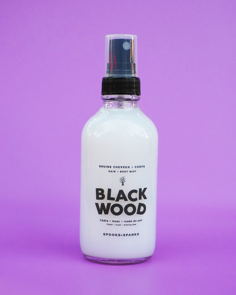 Blackwood Body and Hair Mist - Cedar + Musk + Evening Dew