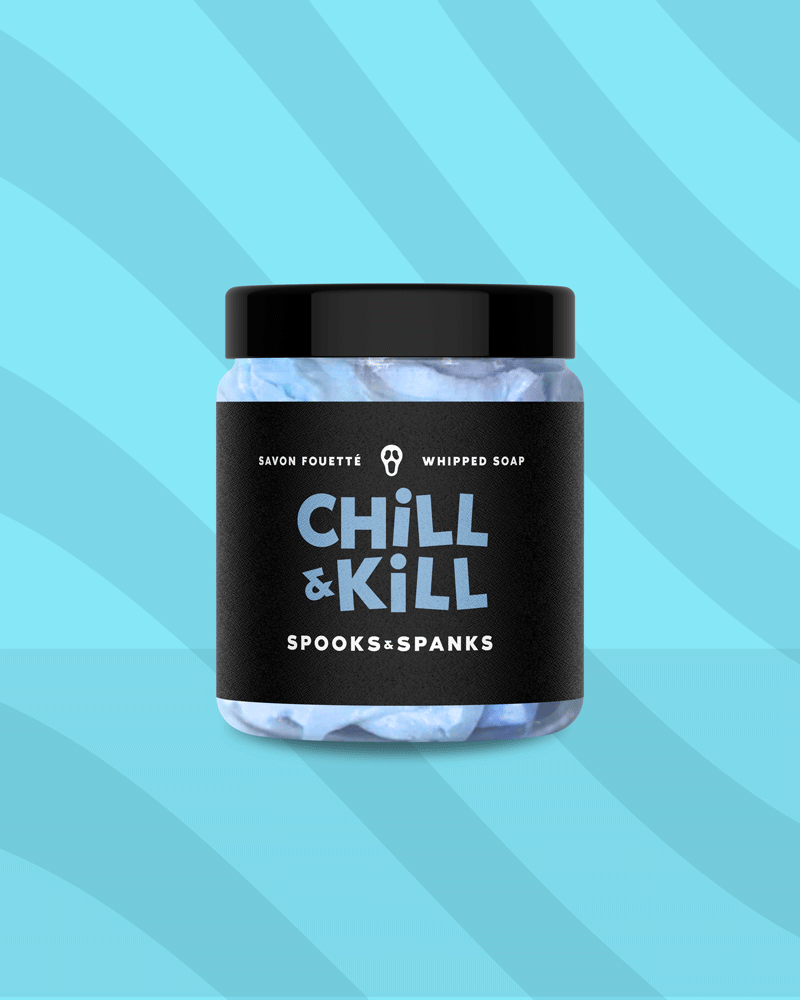 Savon fouetté Chill & Kill - raisin + baies sauvages
