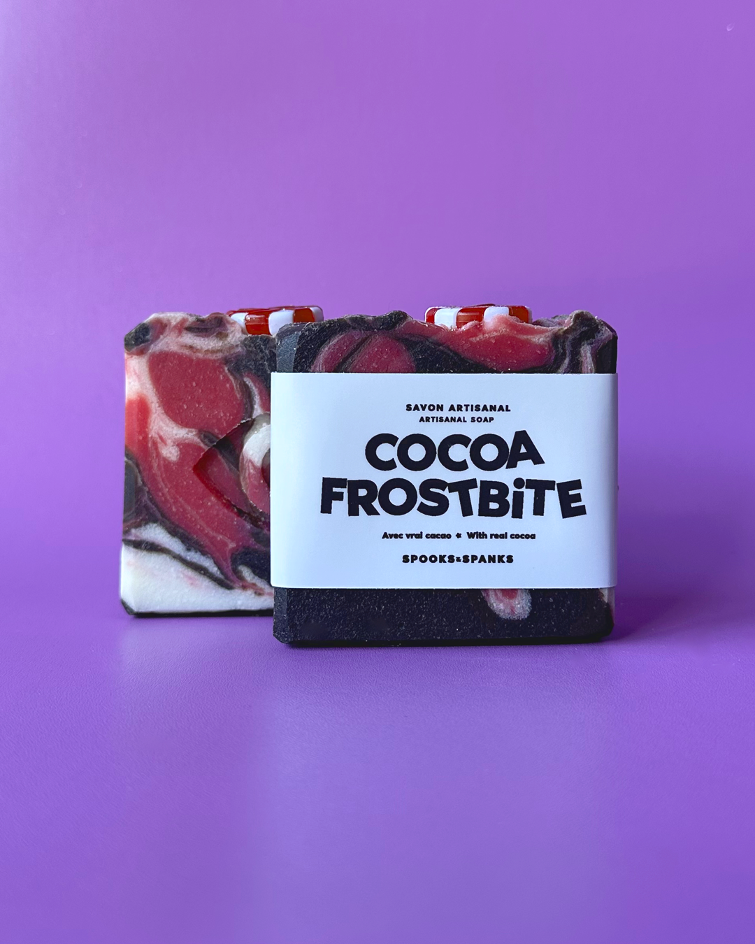 Cocoa Frostbite Soap Bar - Mint + Real Cocoa