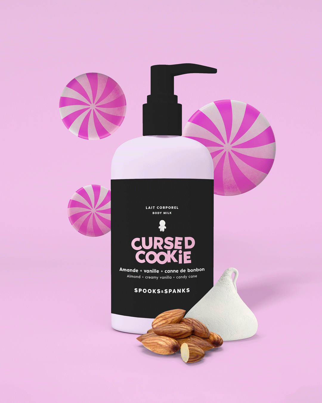 Lait Corporel Ouija - Pêche + Fleur de Cerisier