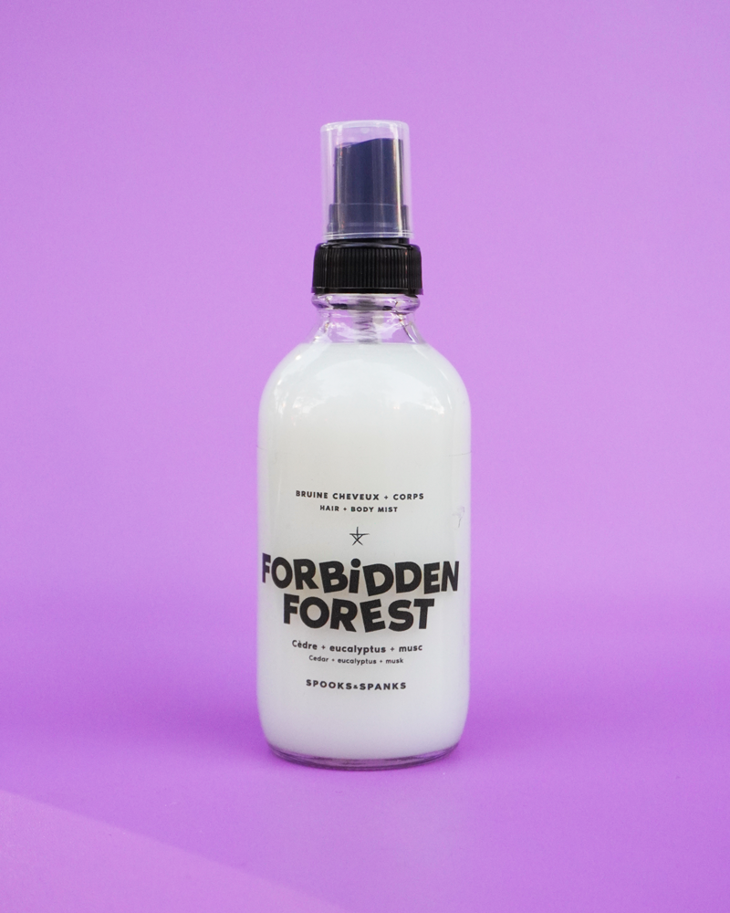 Brume corps + cheveux Forbidden Forest - eucalyptus + cèdre + musc
