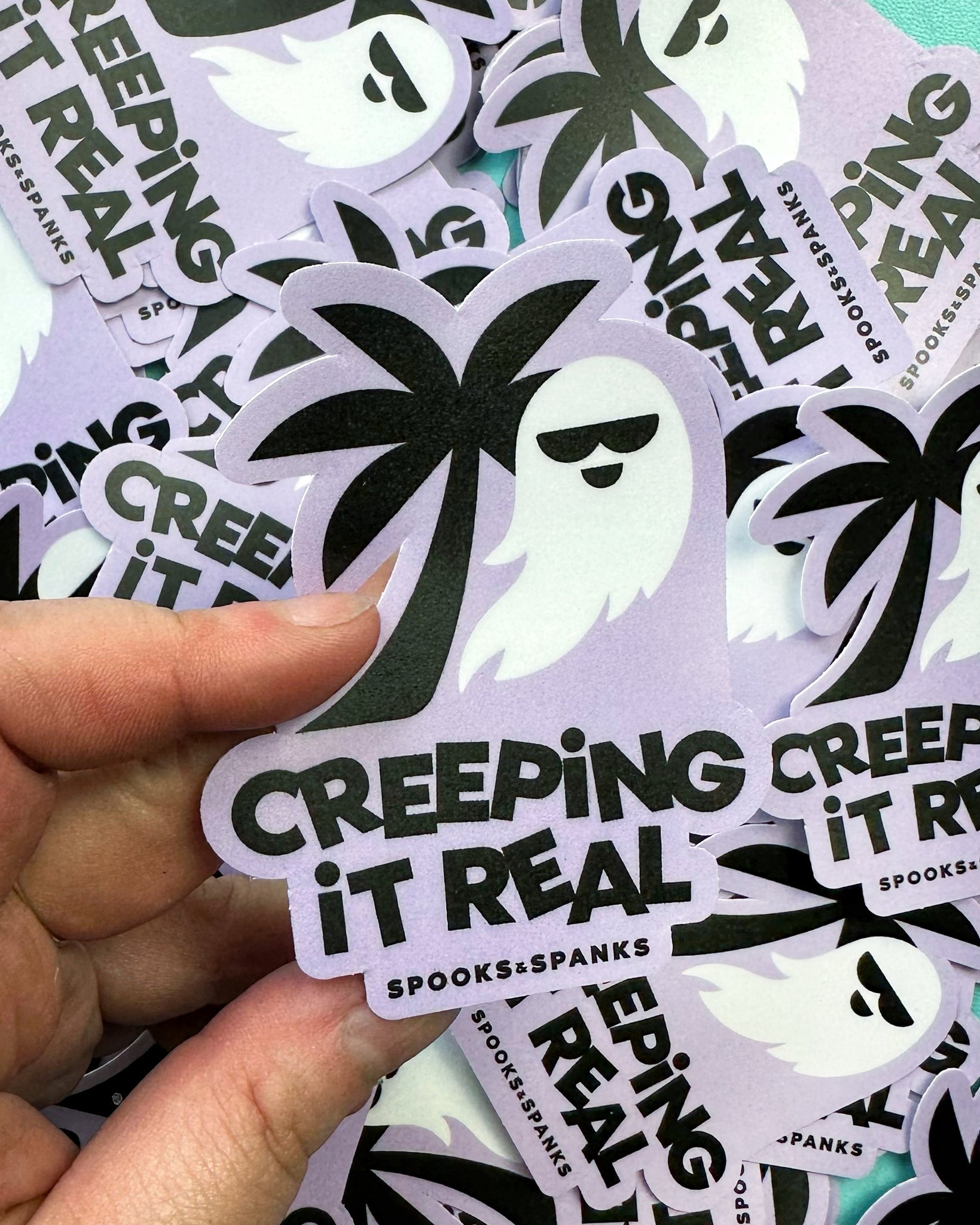 Autocollant Creeping It Real