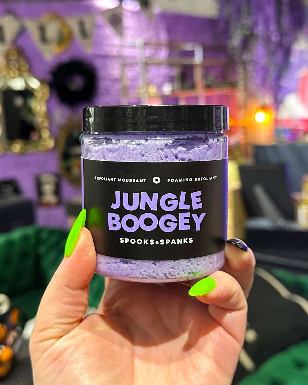 Jungle Boogey Foaming Exfoliant - Jasmine + Monstera + Lily