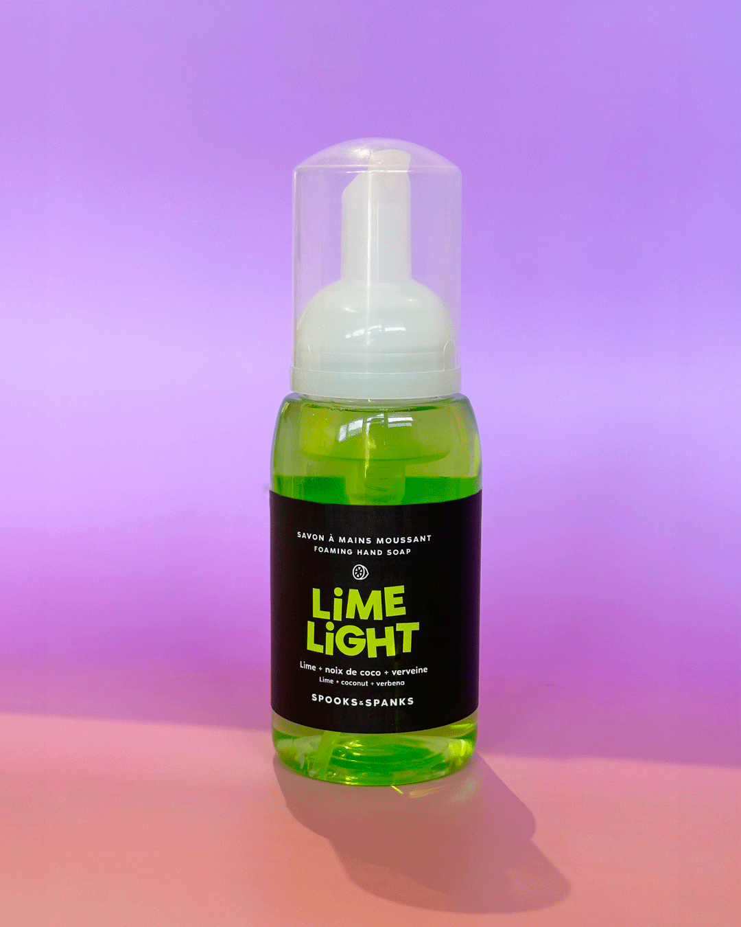 Limelight Foaming Soap - Lime + coconut + verbena