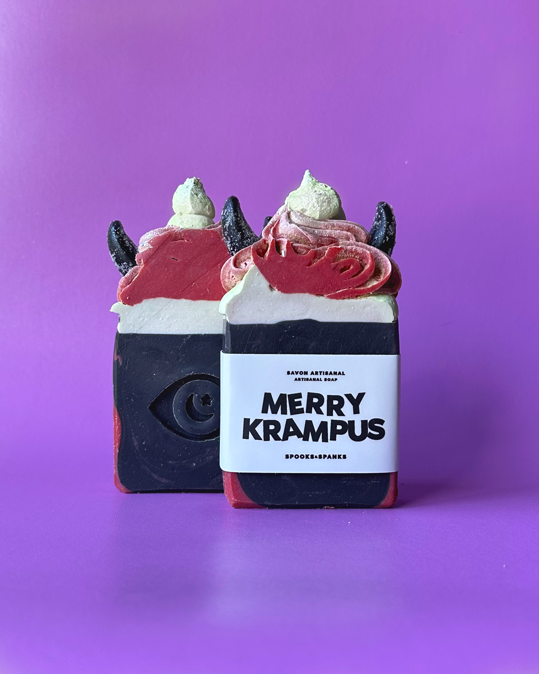 Merry Krampus Soap Bar - Berries + woods + spices