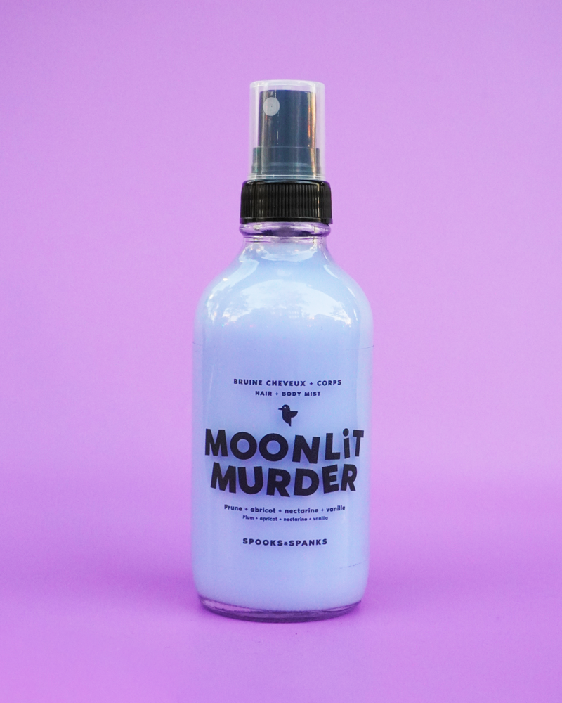 Moonlit Murder Body and Hair Mist - Plum + Apricot + Nectarine + Vanilla