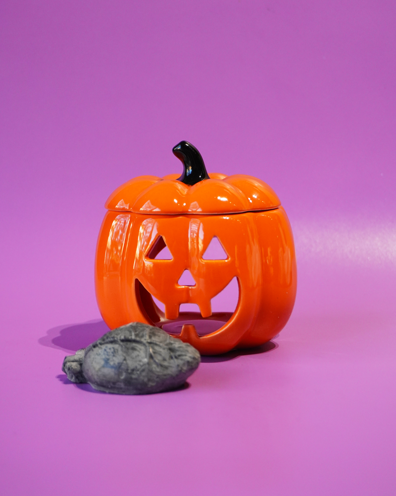 Orange Jack-O-Lantern Wax Melter