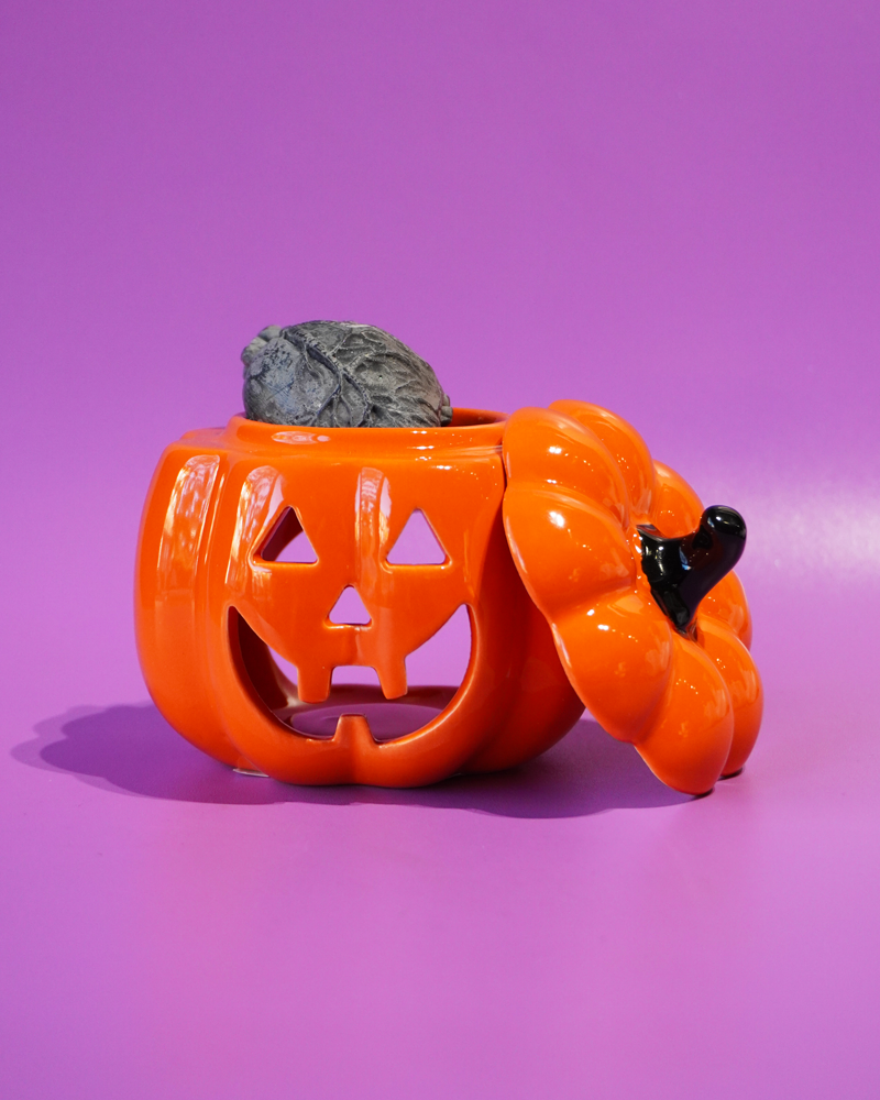 Orange Jack-O-Lantern Wax Melter