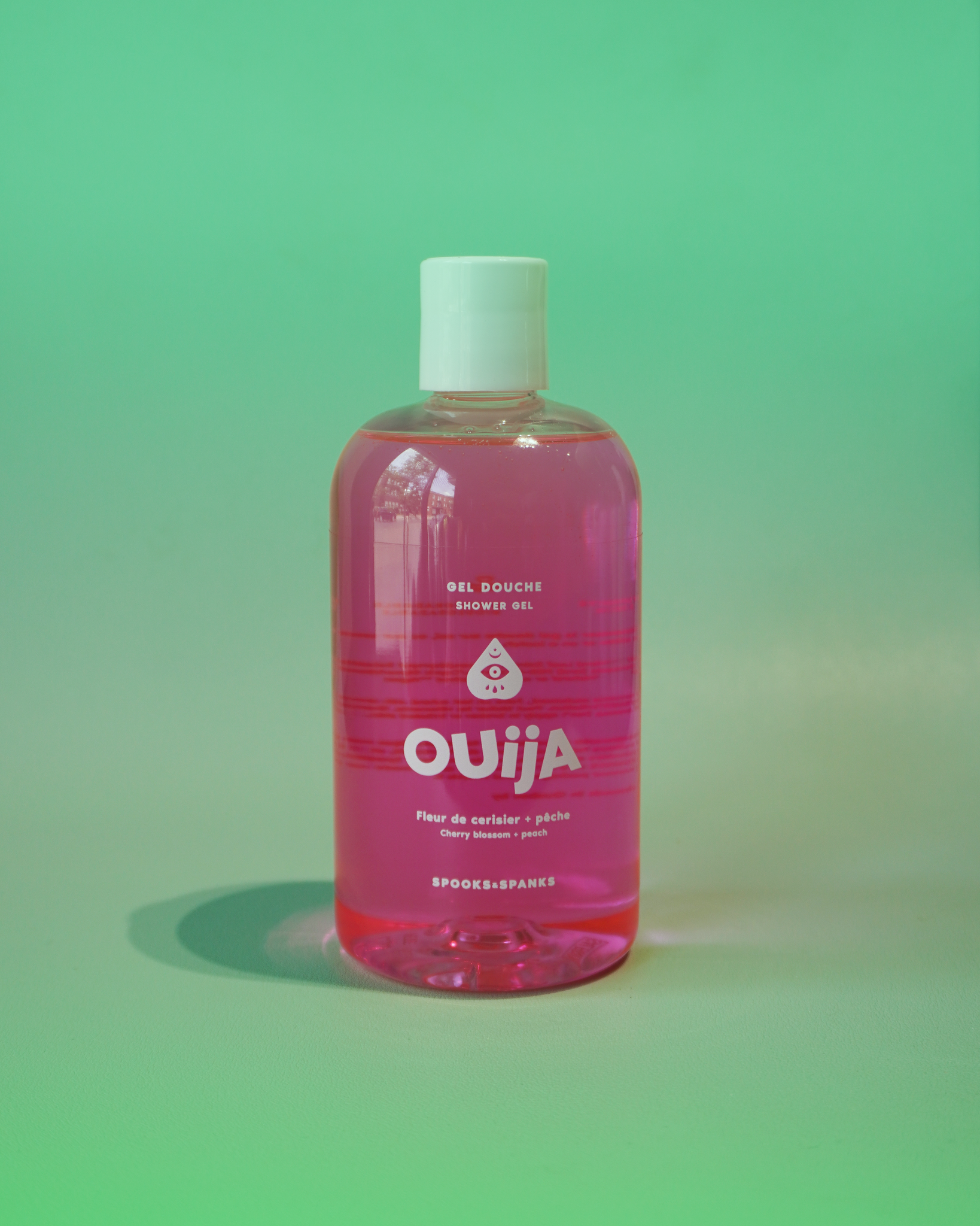 Gel douche Ouija pêche + fleur de cerisier