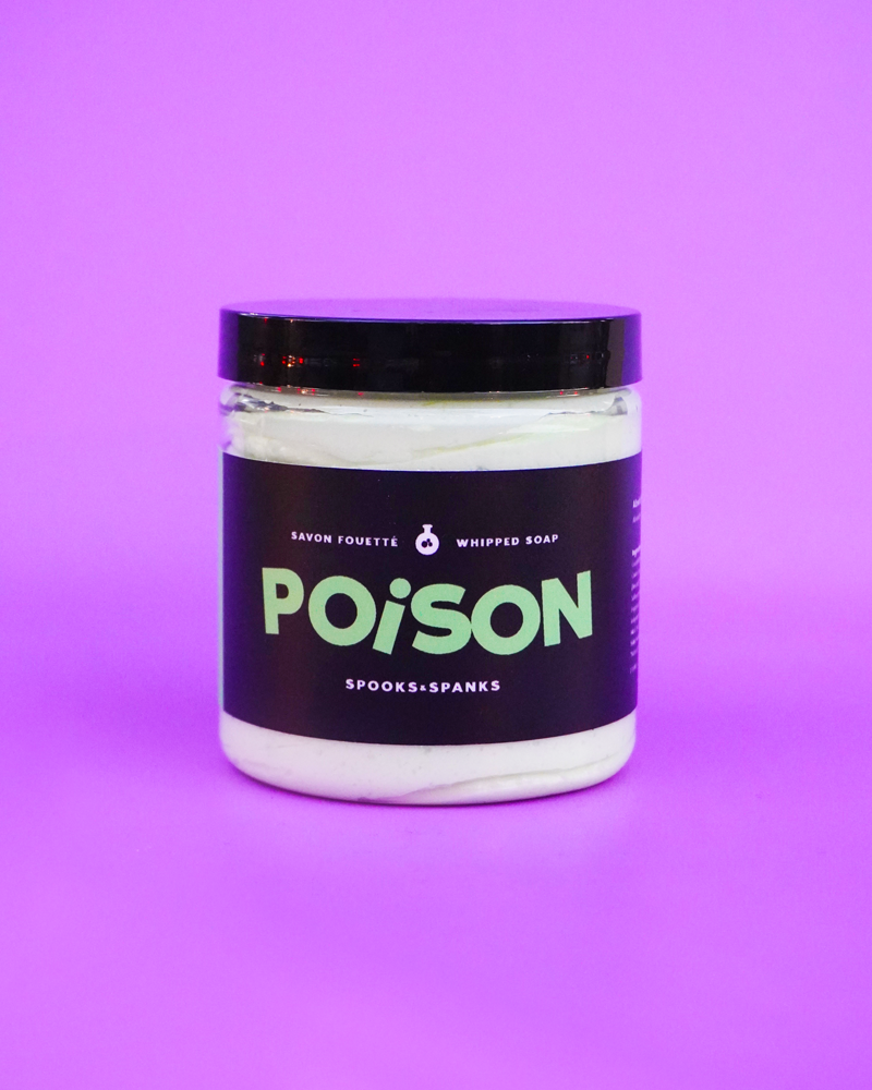 Poison Whipped Soap - Absinthe + Citrus + Jasmine