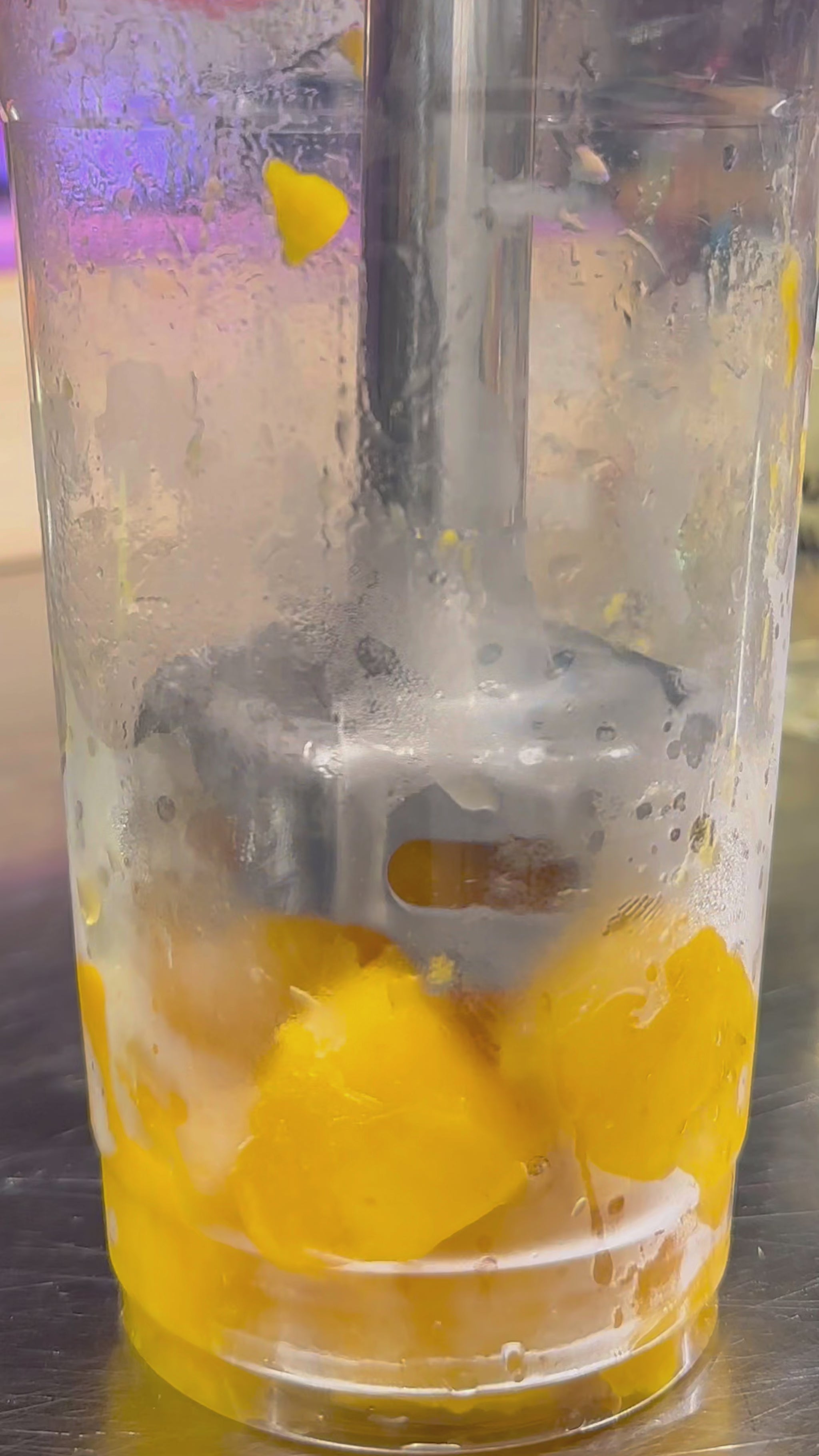 Making of Mad Mango, handmade soap bar featuring real mangoes.