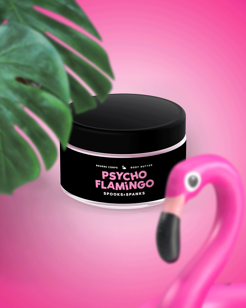 Psycho Flamingo  Body Butter - Mango + Papaya