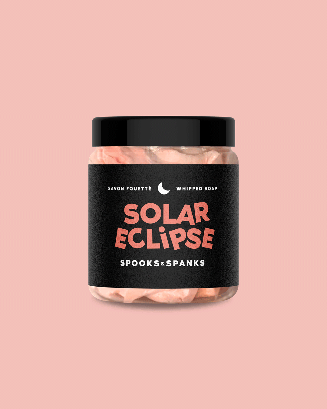 Savon fouetté Solar Eclipse tangerine + miel + canneberge