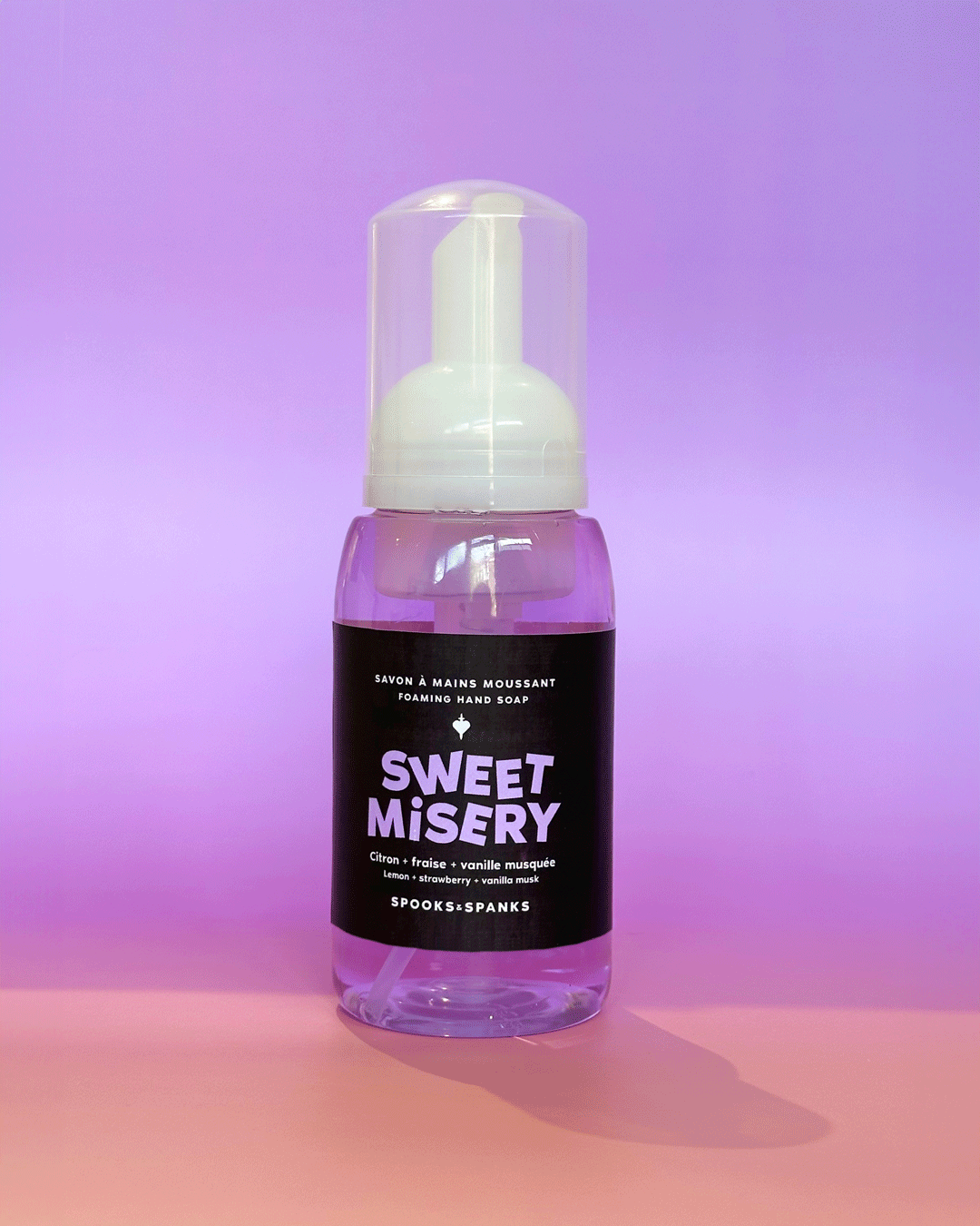 Sweet Misery Foaming Soap - Strawberry + lemon + vanilla musk