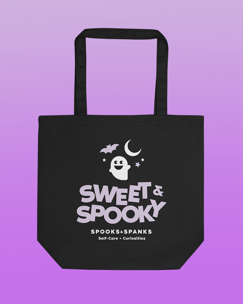 Sweet & Spooky organic tote bag