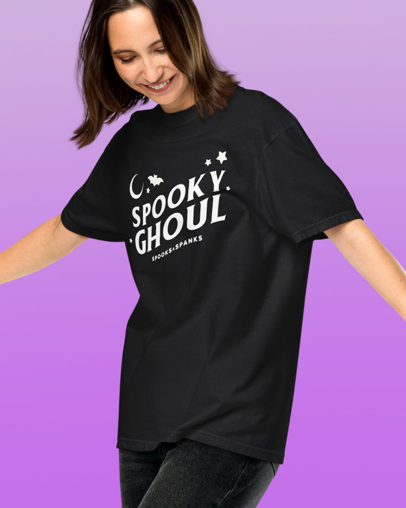 Spooky Ghoul printed t-shirt