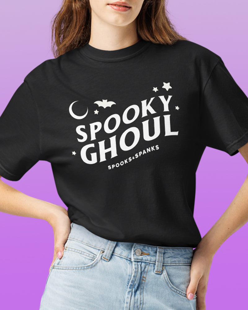 Spooky Ghoul printed t-shirt
