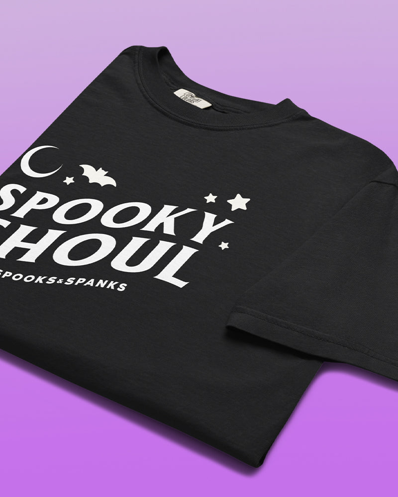 Spooky Ghoul printed t-shirt