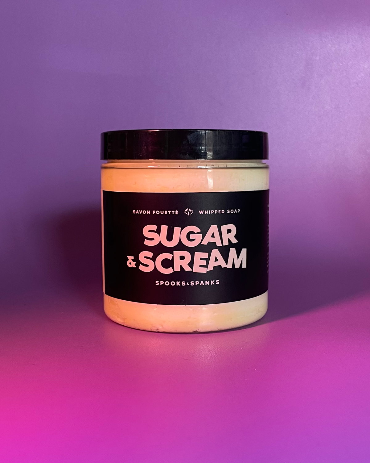 Sugar & Scream creamy caramel coffee whipped soap