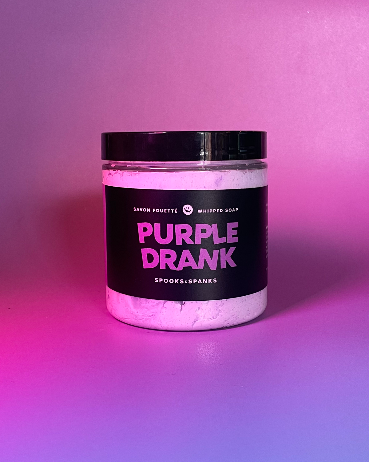 Purple Drank Whipped Soap - Black Raspberry + Vanilla
