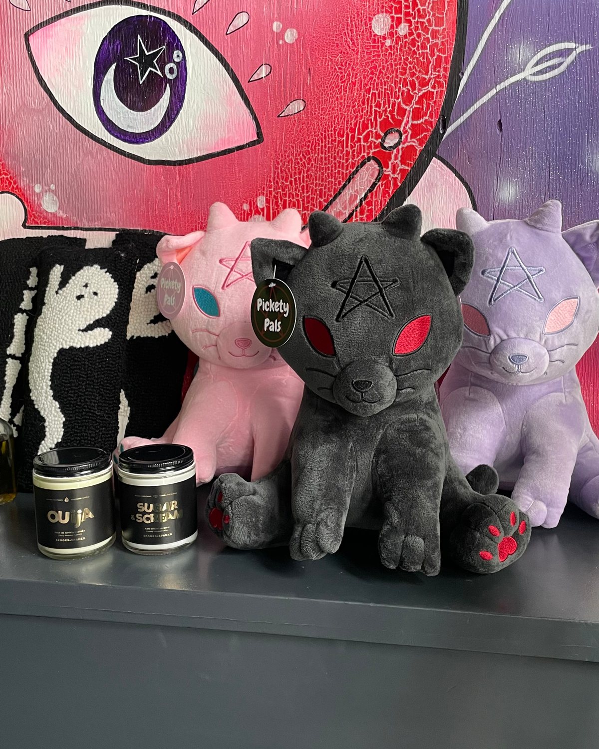 Peluche Lucipurr anthracite