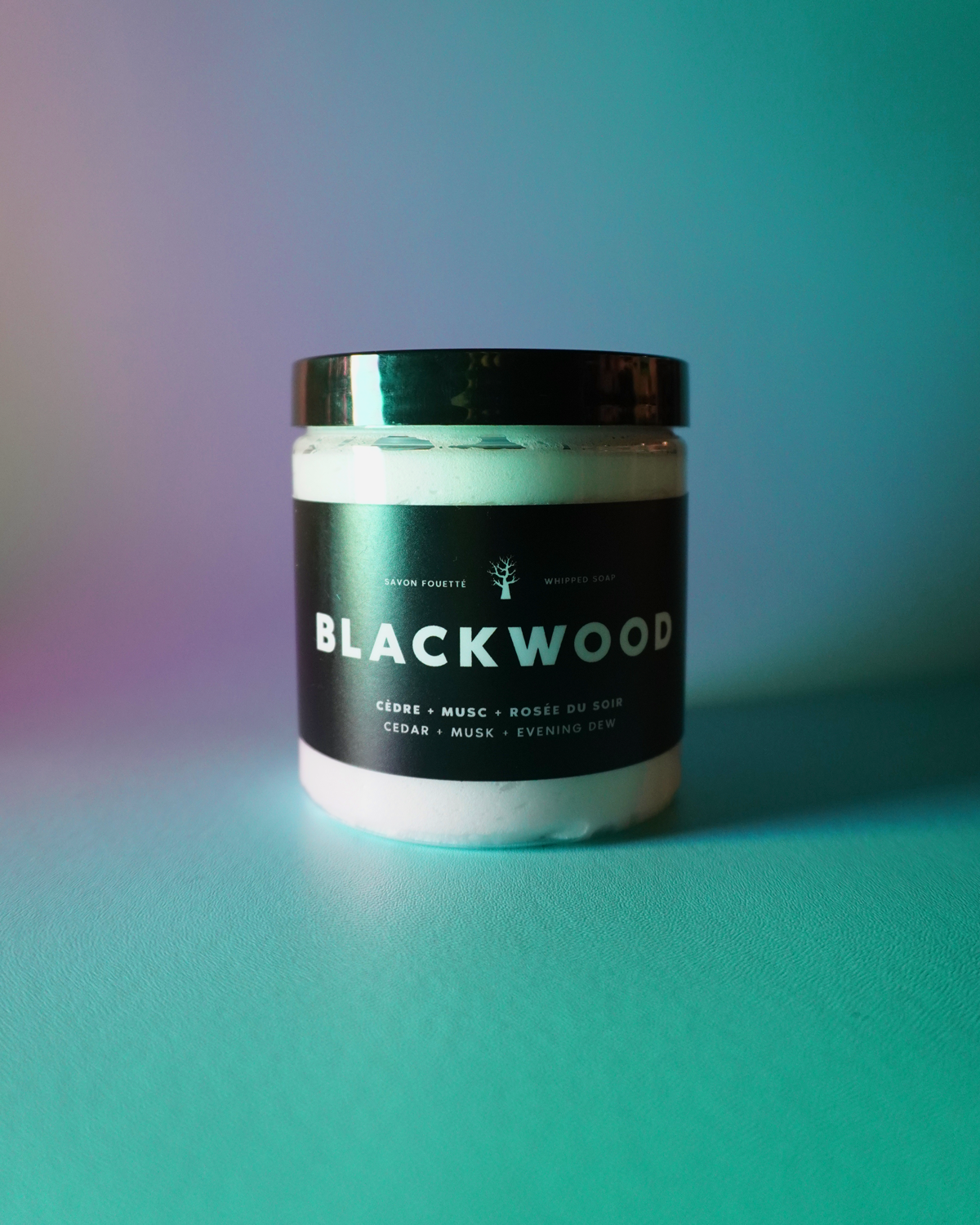 Blackwood Whipped Soap - Cedar + Musk + Evening Dew