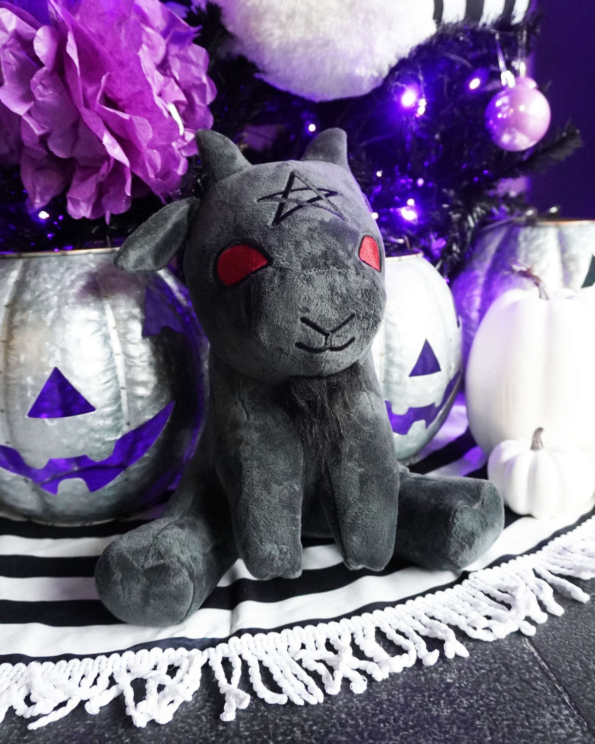 Charcoal Lil Baphy Plushie