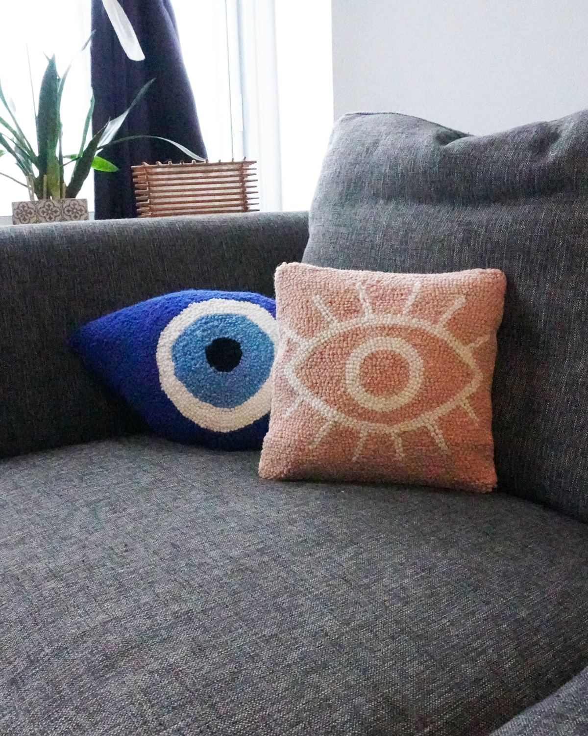 The Eye Hook Pillow