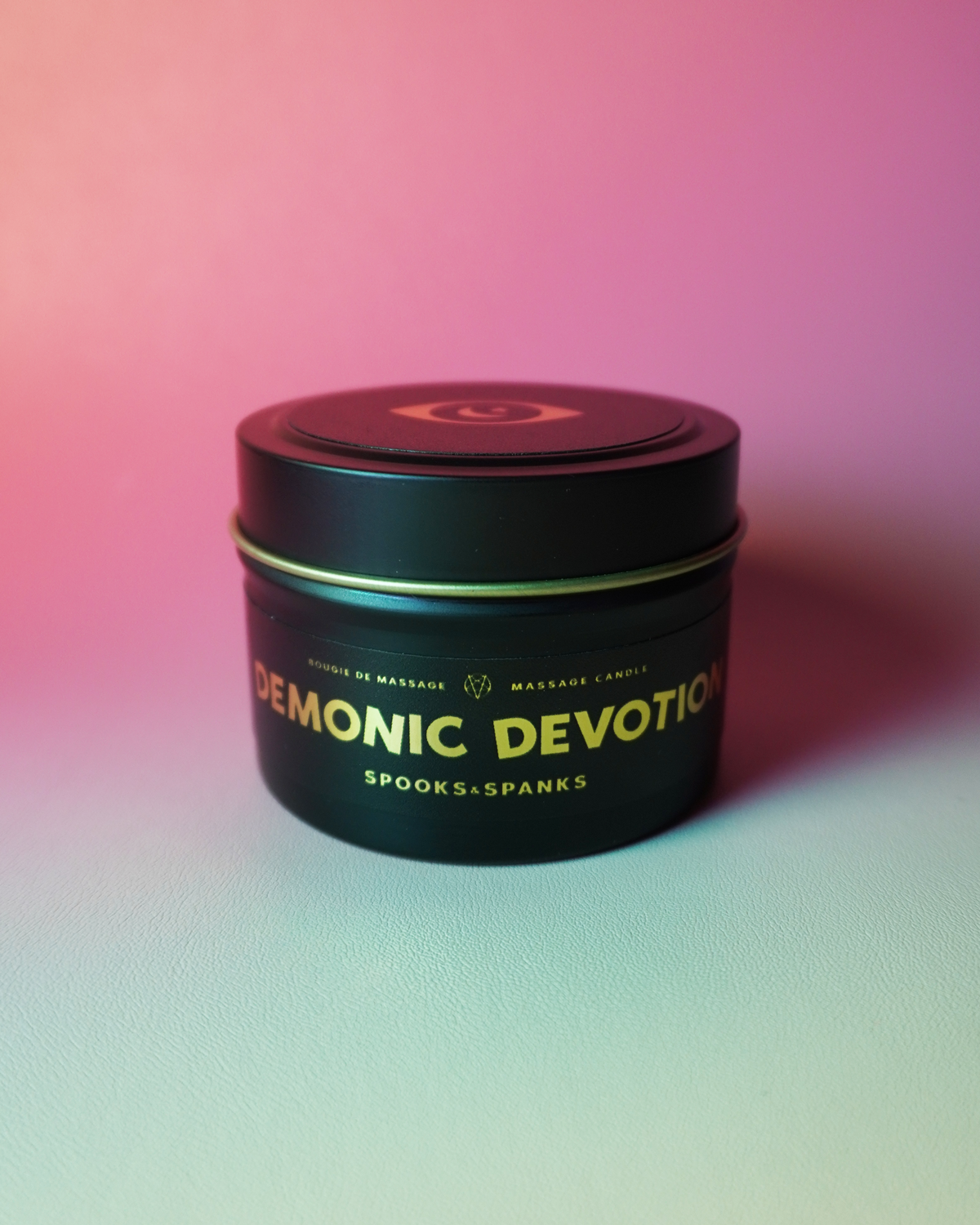 Demonic Devotion baja cactus blossom + vanilla cashmere massage candle