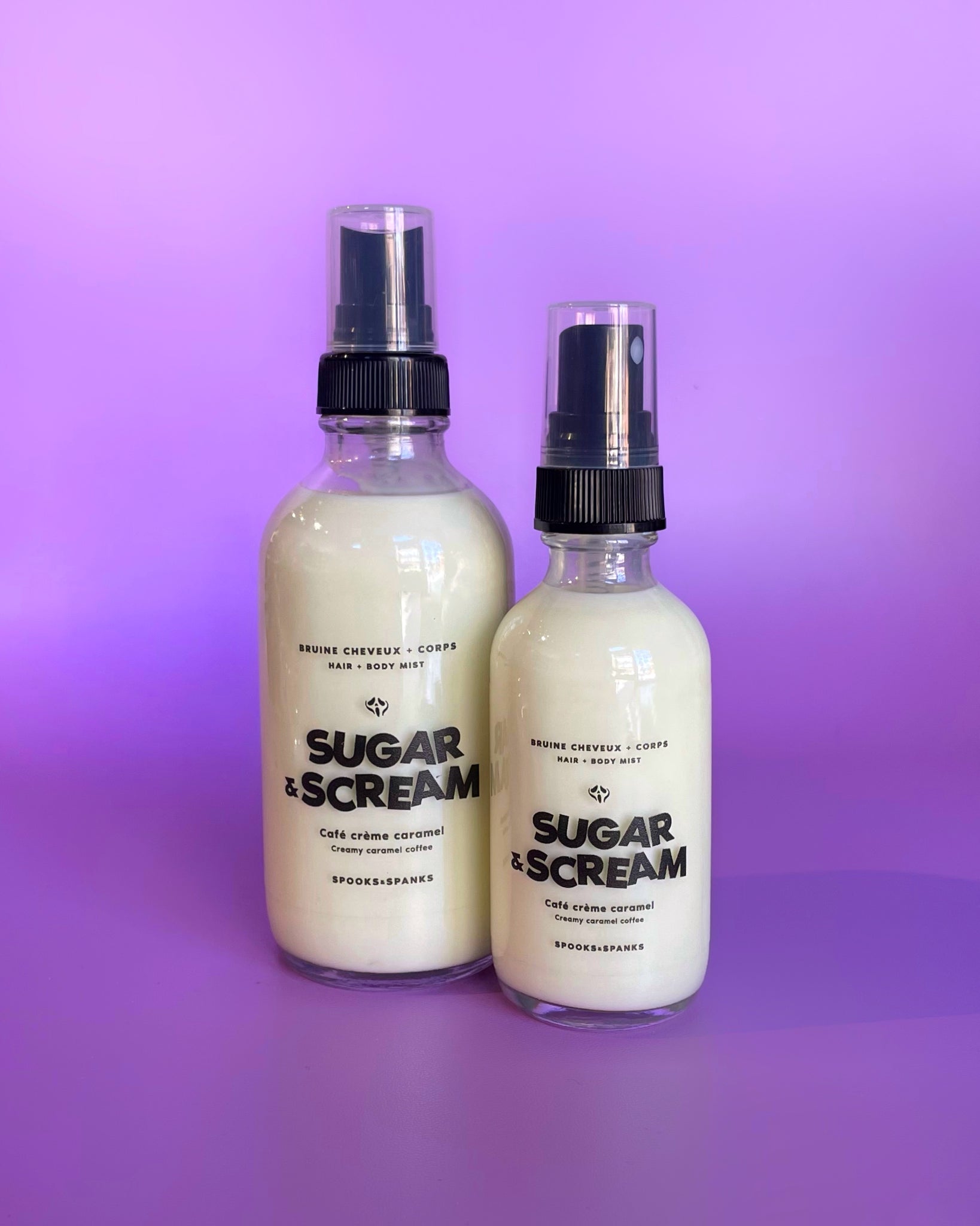 Sugar & Scream creamy caramel coffee Body and Hair Mist